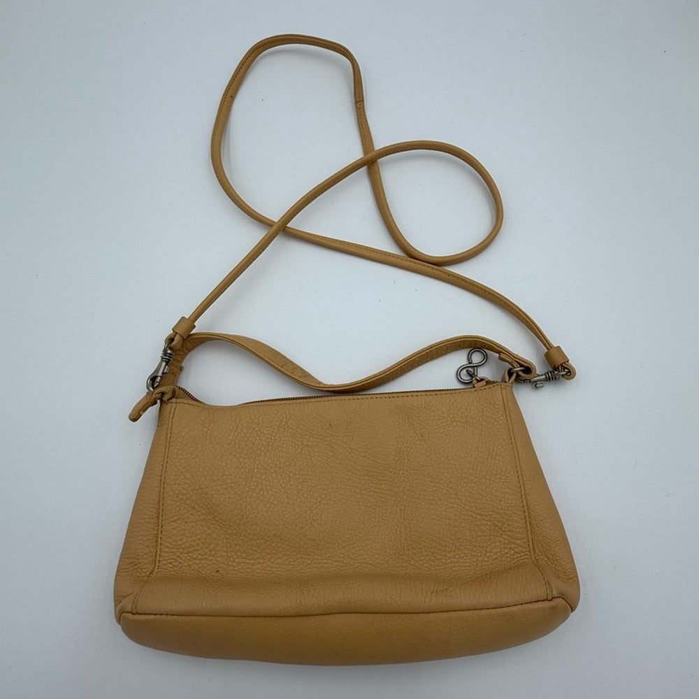 Butter Yellow Vegan Leather Shoulder Bag by Relativity