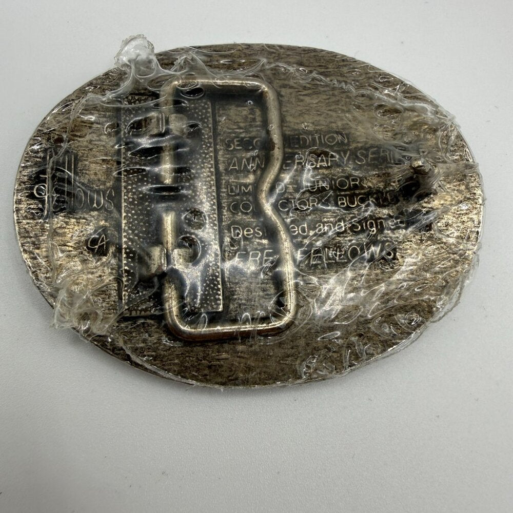 New 1984 Hesston National Finals Rodeo Limited Juniors Belt Buckle