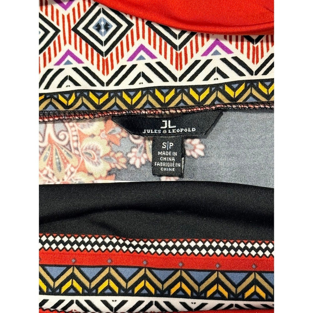 Bold Print Jules & Leopold Knit Stretch Maxi Skirt Ladies Size Small
