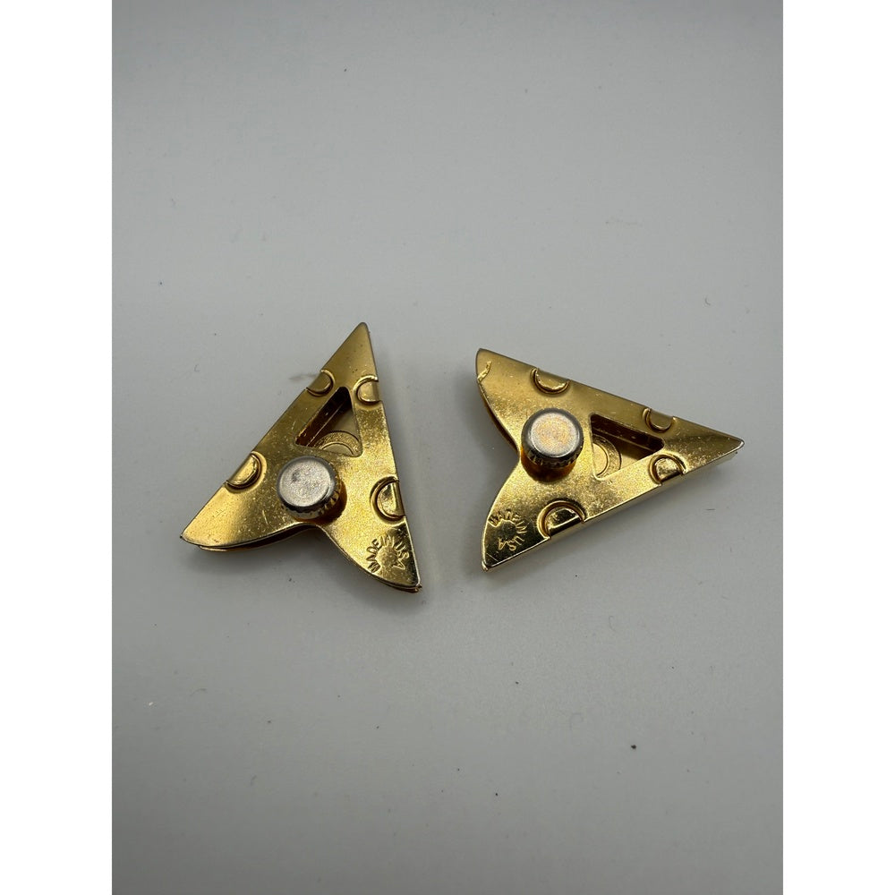 Vintage Golden Shirt Collar Tips