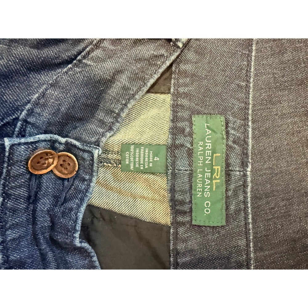Ralph Lauren Trouser-Style Denim Jeans Ladies Size 4