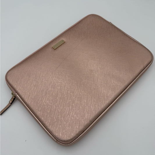 Kate Spade Rose Gold Laptop Sleeve