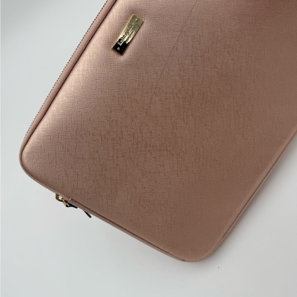 Kate Spade Rose Gold Laptop Sleeve
