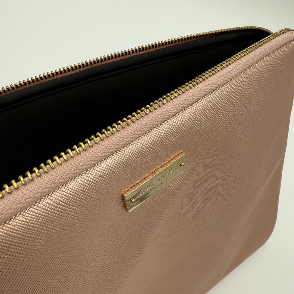 Kate Spade Rose Gold Laptop Sleeve