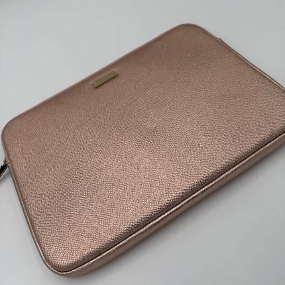 Kate Spade Rose Gold Laptop Sleeve