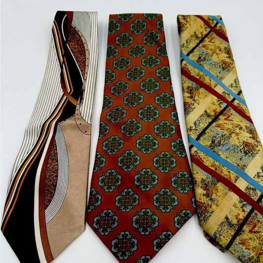 Bundle of 3! Men’s Vintage Tie Set - Michael’s of Kansas City +2