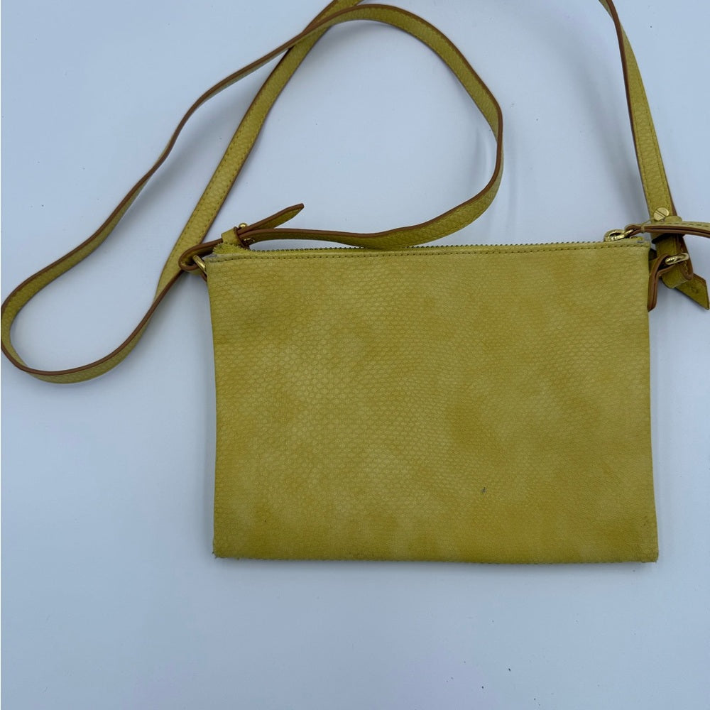 Fun Double-Pouch Yellow Crossbody Bag From Old Navy