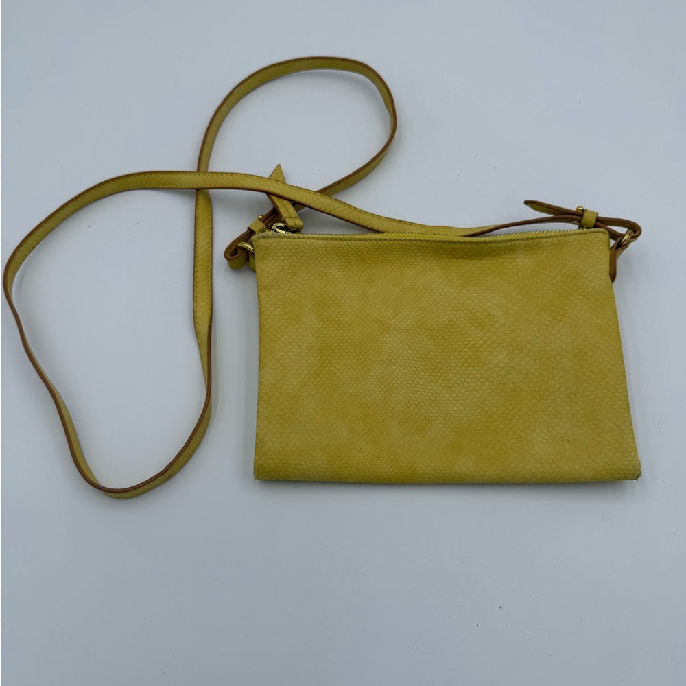 Fun Double-Pouch Yellow Crossbody Bag From Old Navy