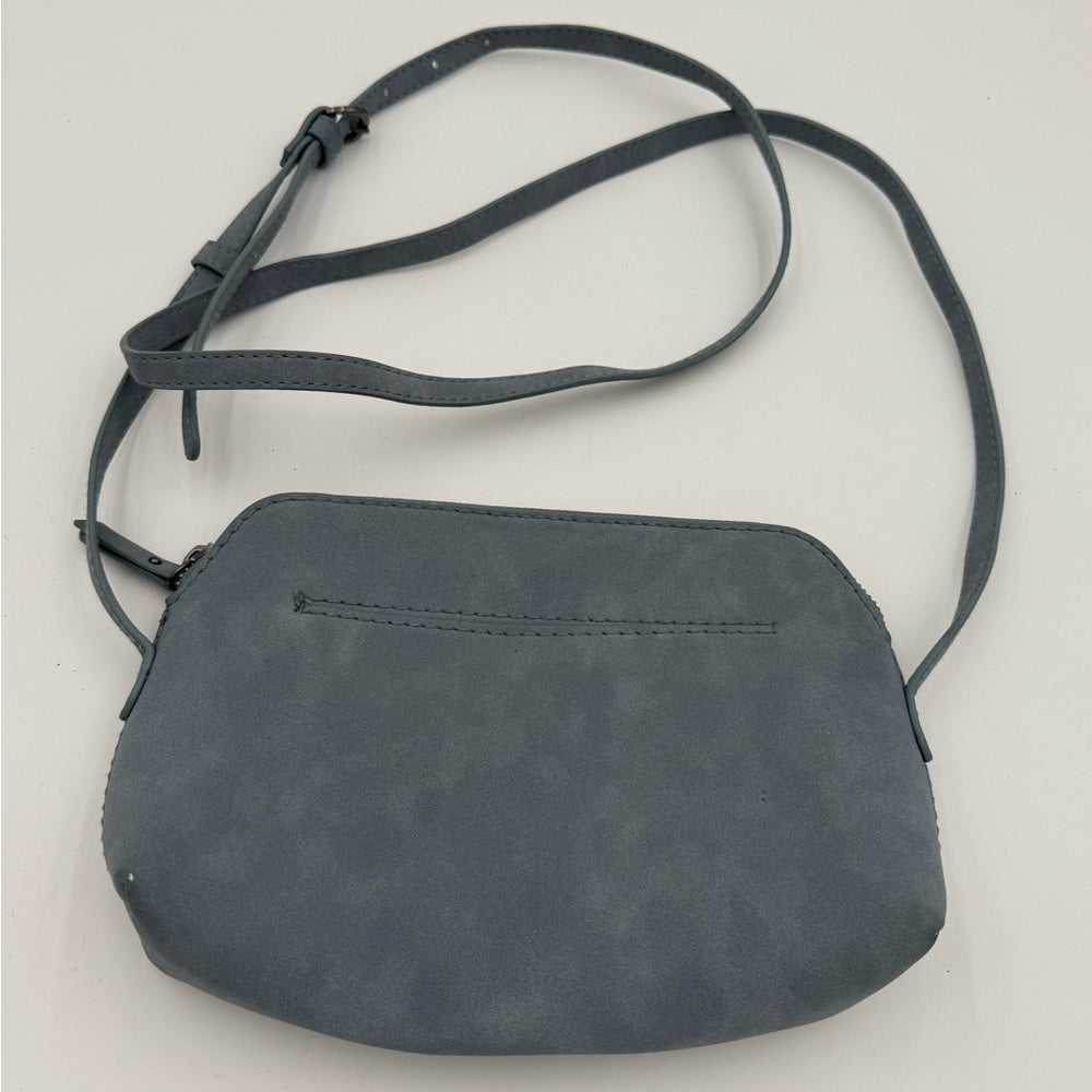 Pastel Blue Faux Suede Crossbody Bag by Universal Thread