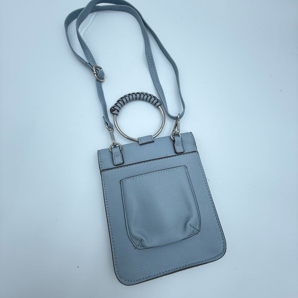 Stylish Light Blue Women's Wristlet Crossbody Bag by Collection XIIX