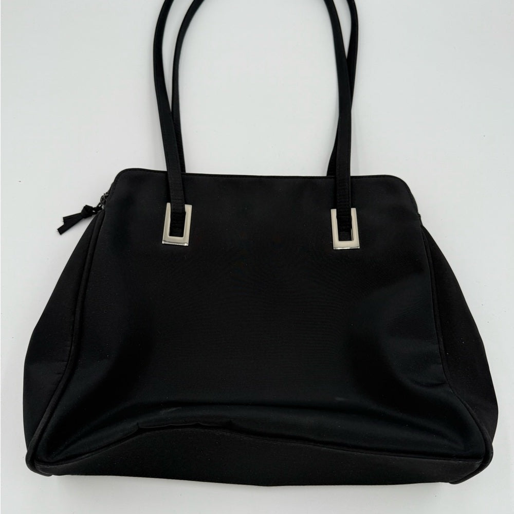 Kathy Ireland Black Nylon Women's Handbag