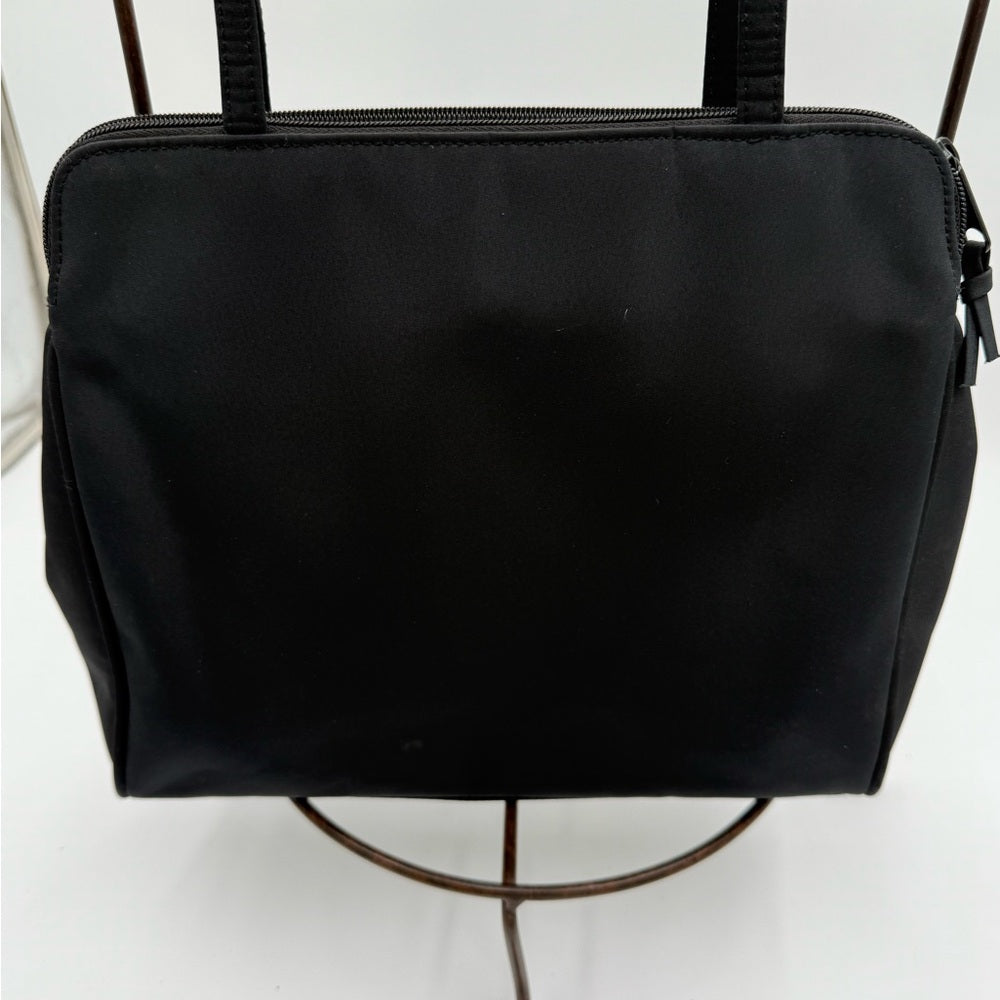 Kathy Ireland Black Nylon Women's Handbag