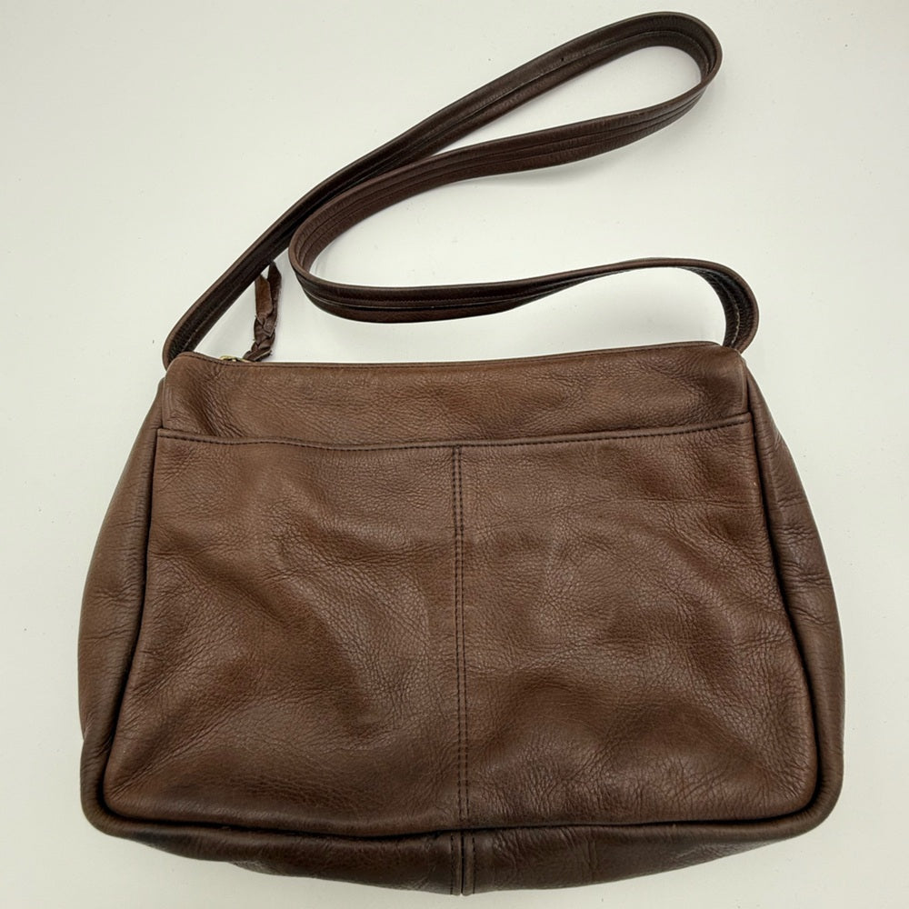 Vintage Brown Leather Bag by Sven Design Berkeley USA