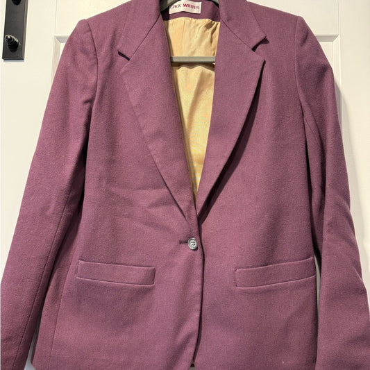 Vintage Plum Women's Dress Blazer by Jack Winter Size 8