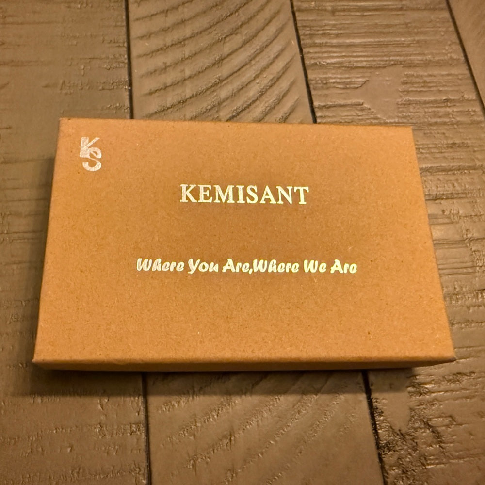 KEMISANT new in the box metal wallet