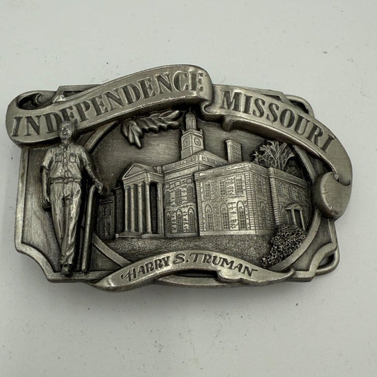 1986 Siskiyou Independence Missouri Harry S Truman Limited Edition Belt Buckle