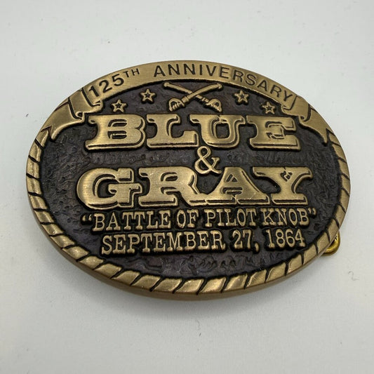 Vintage 125th Anniversary "Battle of Pilot Knob" Belt Buckle
