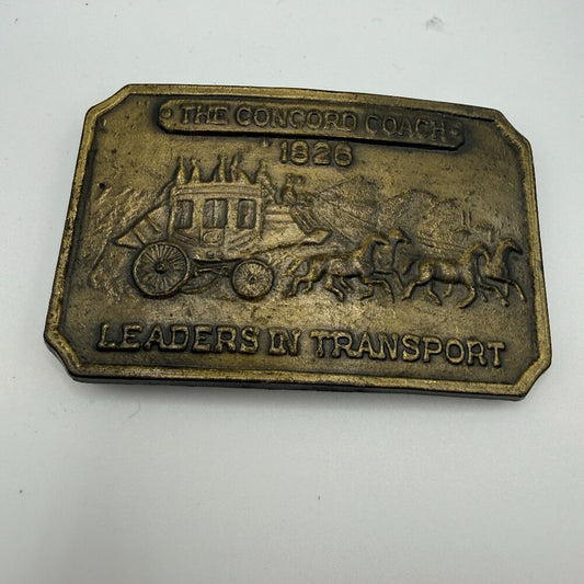 Vintage The Concord Coach Belt Buckle