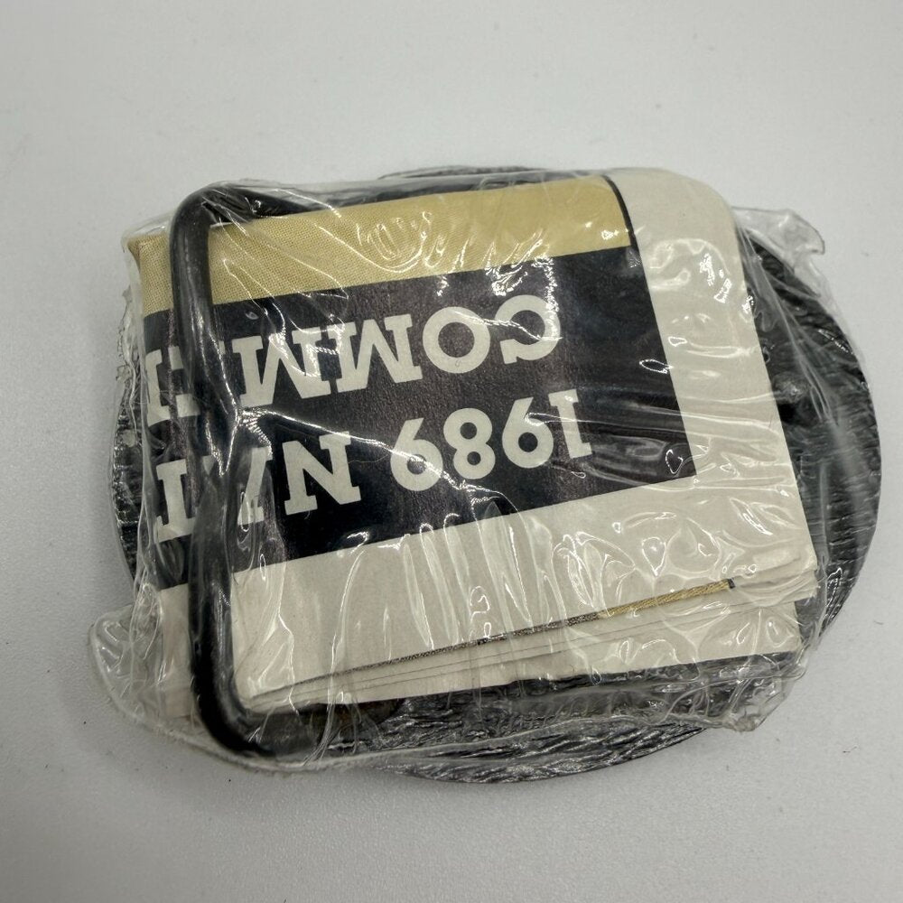 New 1989 Hesston National Finals Rodeo Limited Juniors Belt Buckle