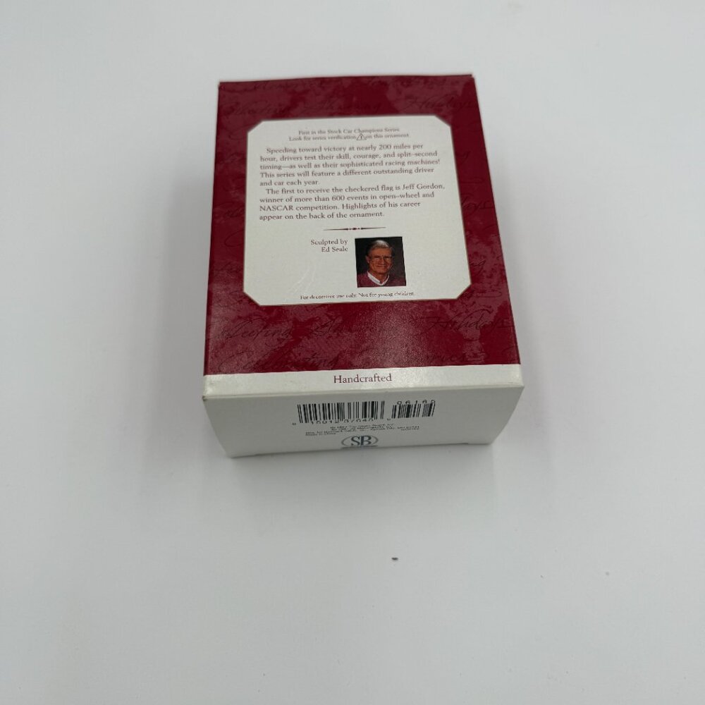 New 1997 Hallmark Jeff Gordon Ornament Stock Car Champions #1 NASCAR Rainbow 24