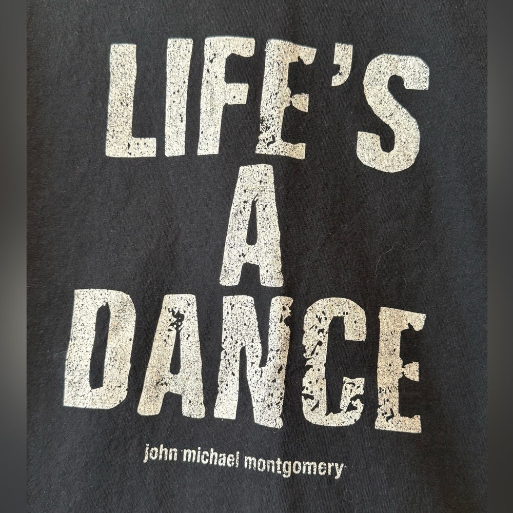 Vintage Life’s a Dance John Michael Montgomery T-Shirt Sz Large