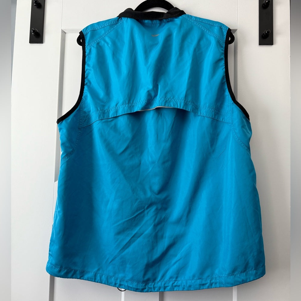 Retro Brooks Blue Windbreaker Vest Men’s Size XL