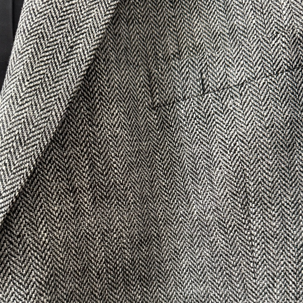 Stafford Men's Gray Dress Blazer With Silk Lining Size 50 Regular