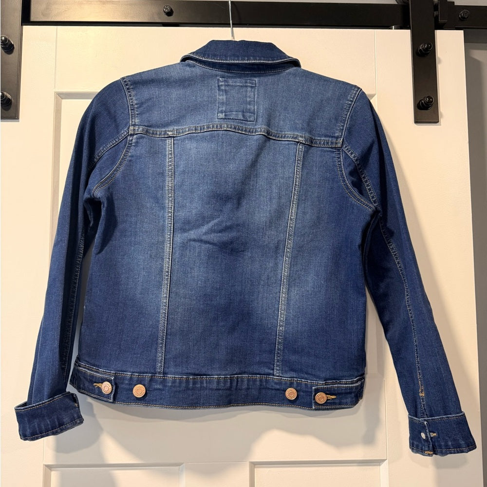 Sonoma Stretch Denim Jean Jacket Ladies Size Petite Small