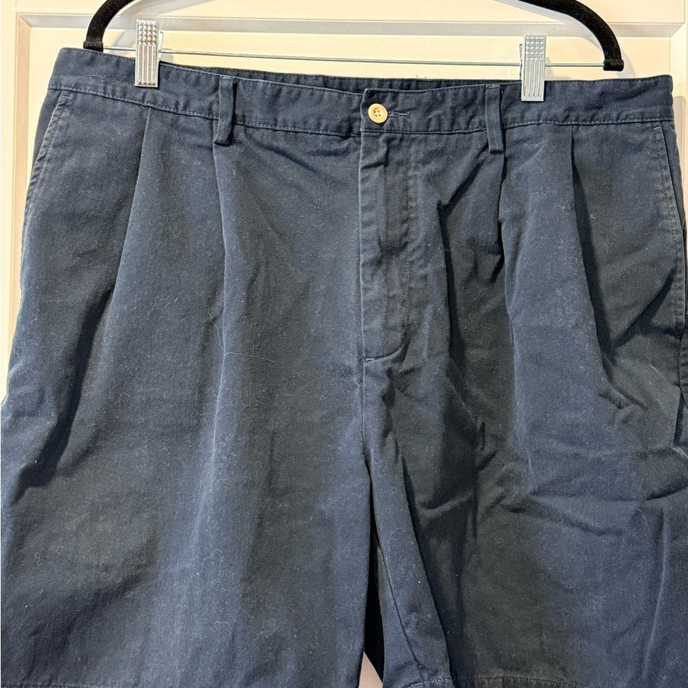 Nautica Dark Navy Blue Men’s Cotton Shorts Size 38