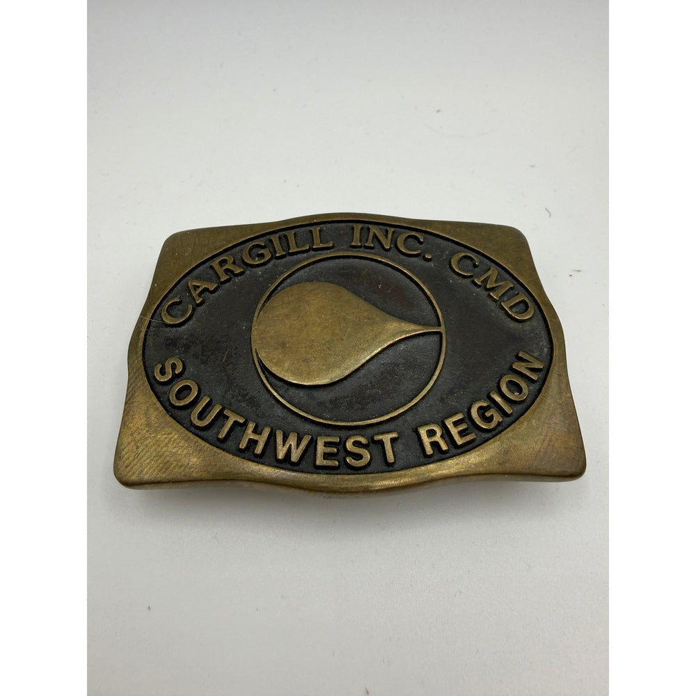 Vintage 1989 Cargill inc. CMD Southwest Region Belt Buckle