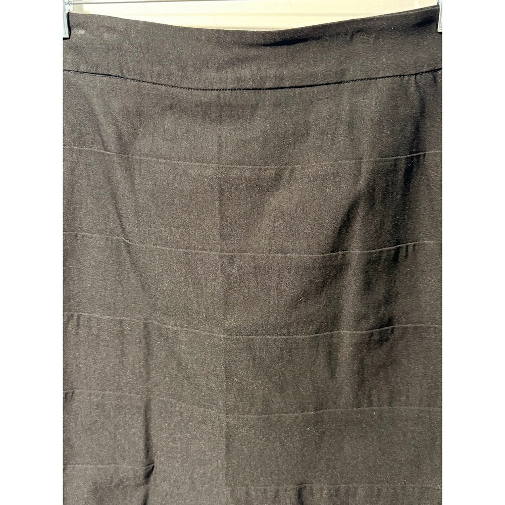 Black Stretch Pencil Skirt by Attyre Ladies Size 10 Petite