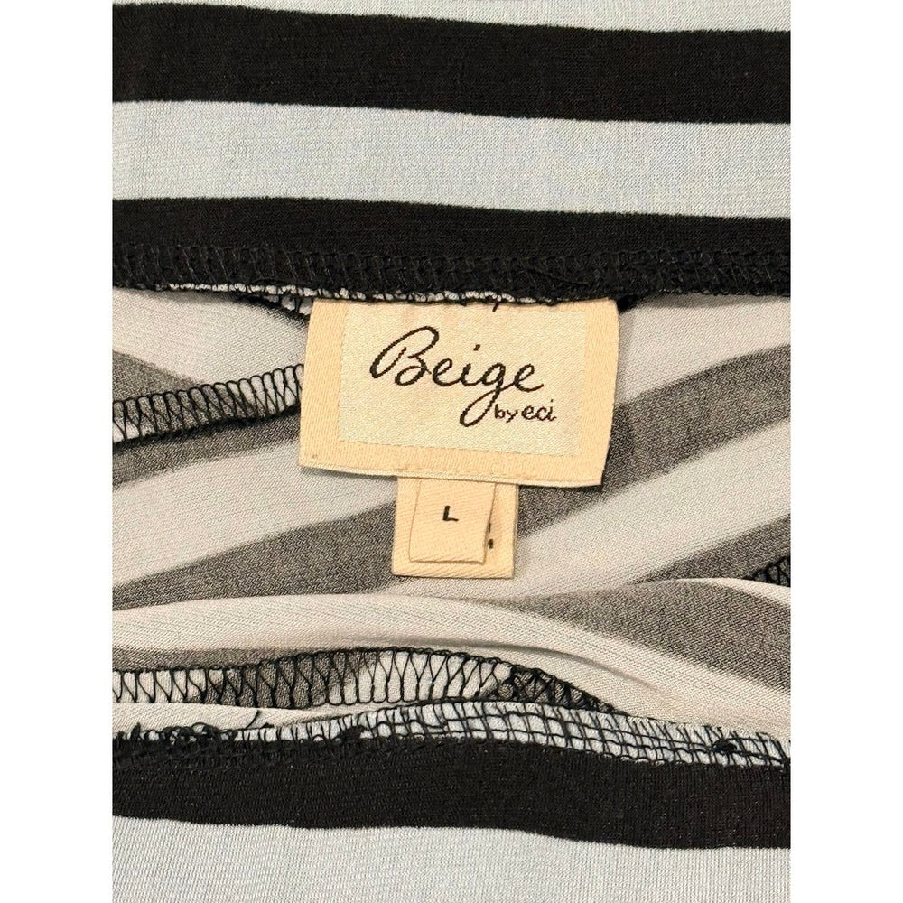 Blue & Black Striped Maxi Skirt by Beige by Eci Ladies Size Large