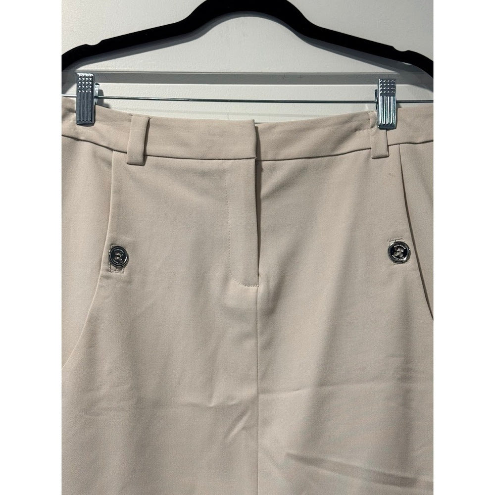 Adrienne Vittadini Dressy Tan Skirt Ladies Size 8