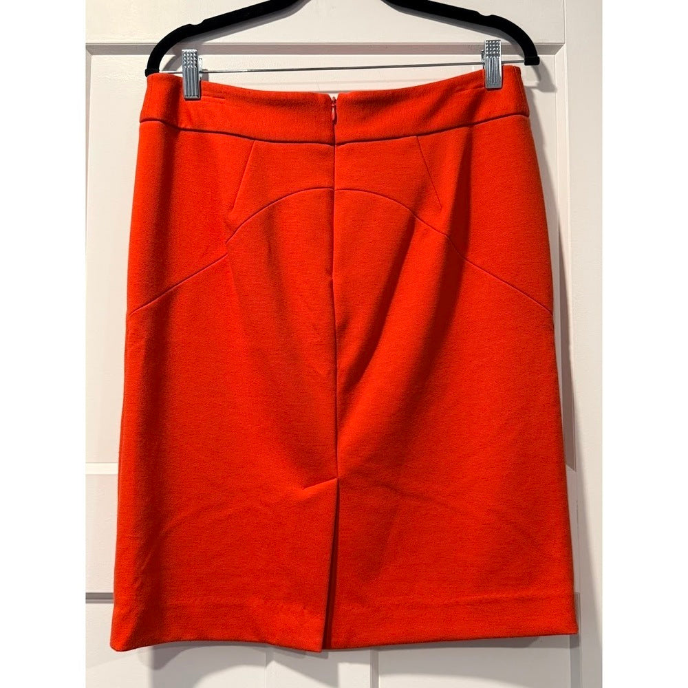 Premise Coral Double-Knit Stretch Pencil Skirt Ladies Size 8