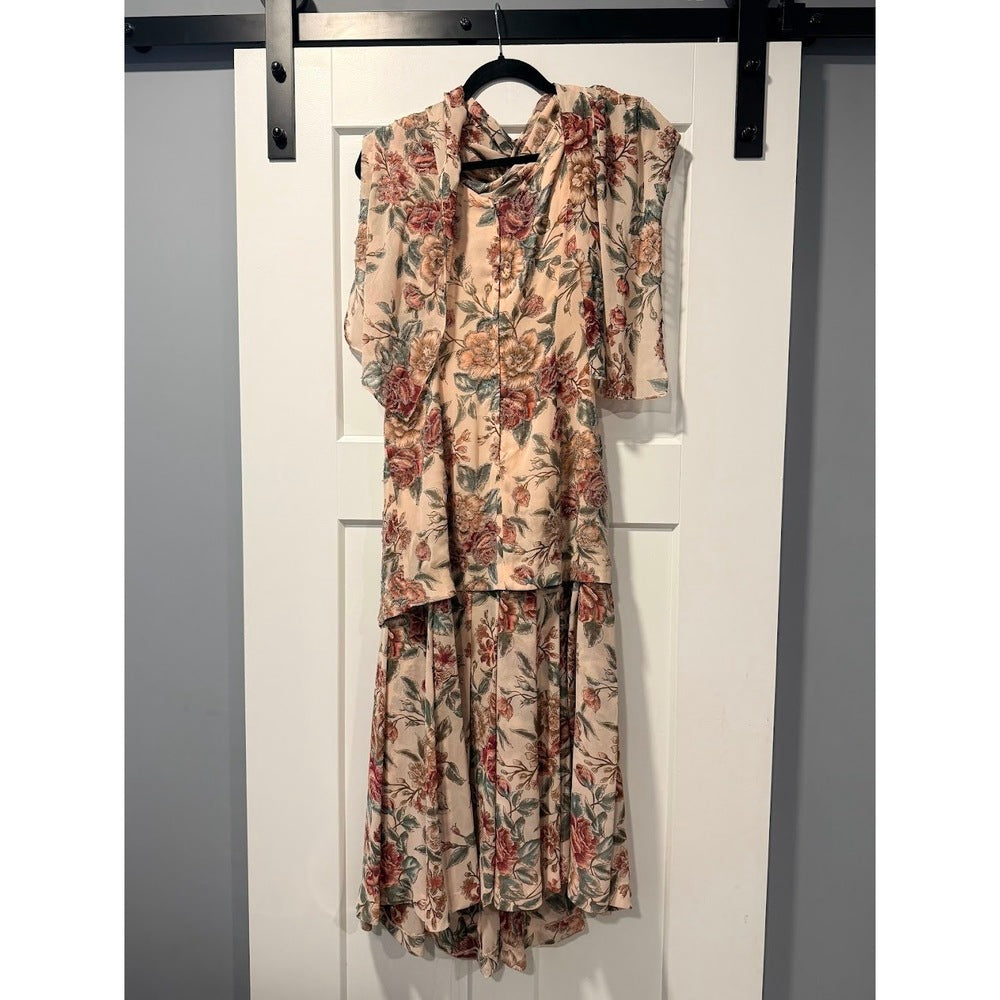 Gorgeous Beaded Floral Event Gown by Marie St. Claire Ladies Sz 10