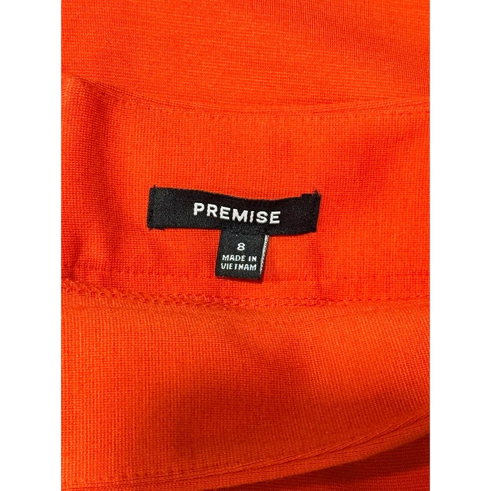 Premise Coral Double-Knit Stretch Pencil Skirt Ladies Size 8