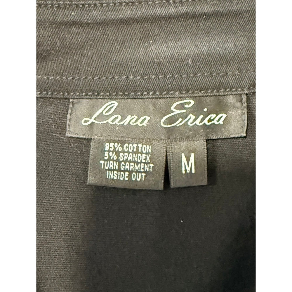 Lana Erica Floral Embroidered Jeans & Jacket Set Ladies Medium Sz 10