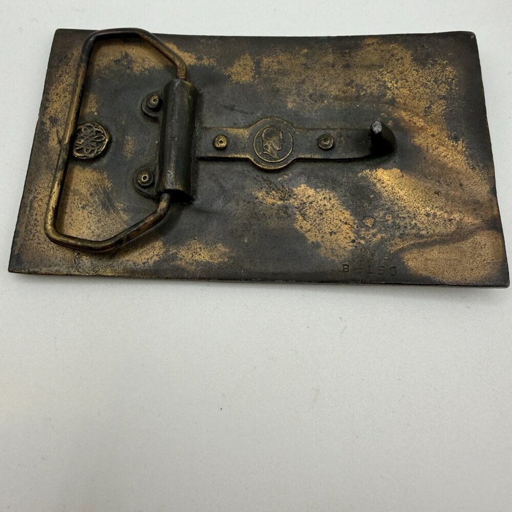 Nice Vintage Colt's Mfg. Co. Police Dept's Bank's Express Co. Belt Buckle