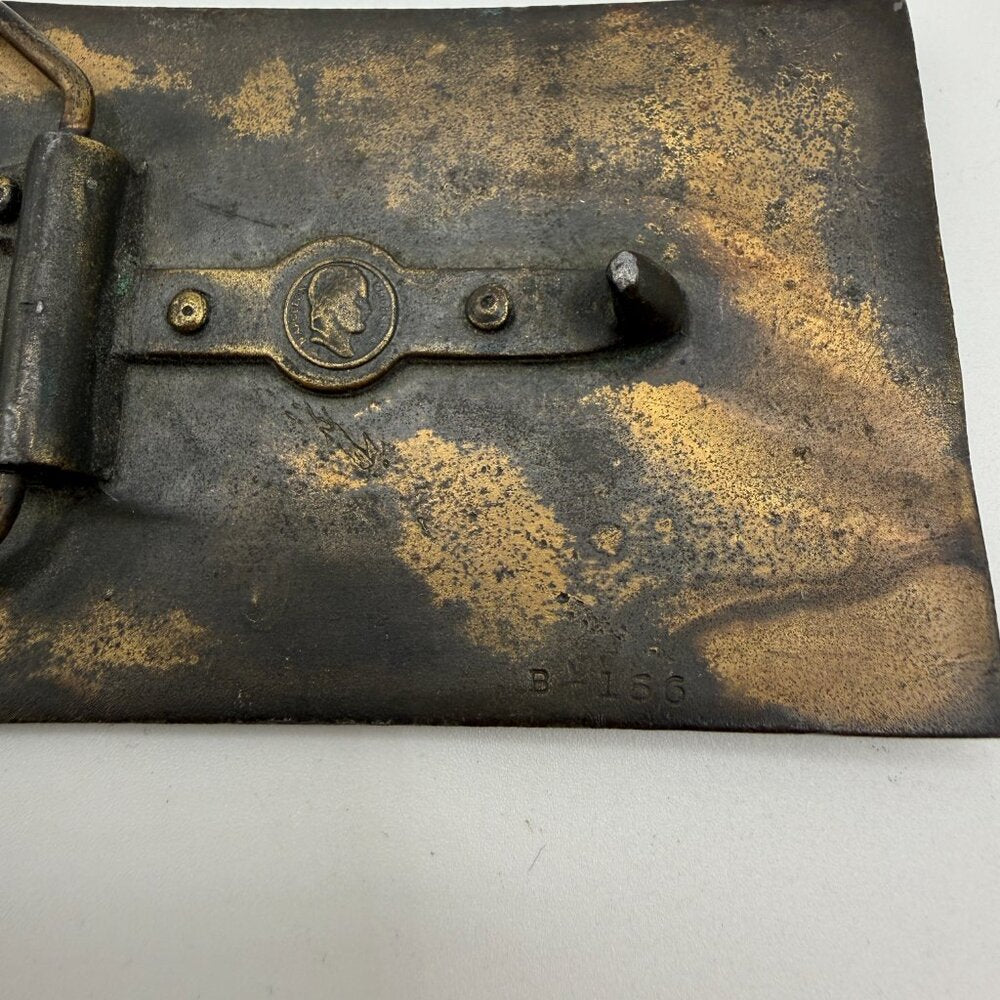 Nice Vintage Colt's Mfg. Co. Police Dept's Bank's Express Co. Belt Buckle