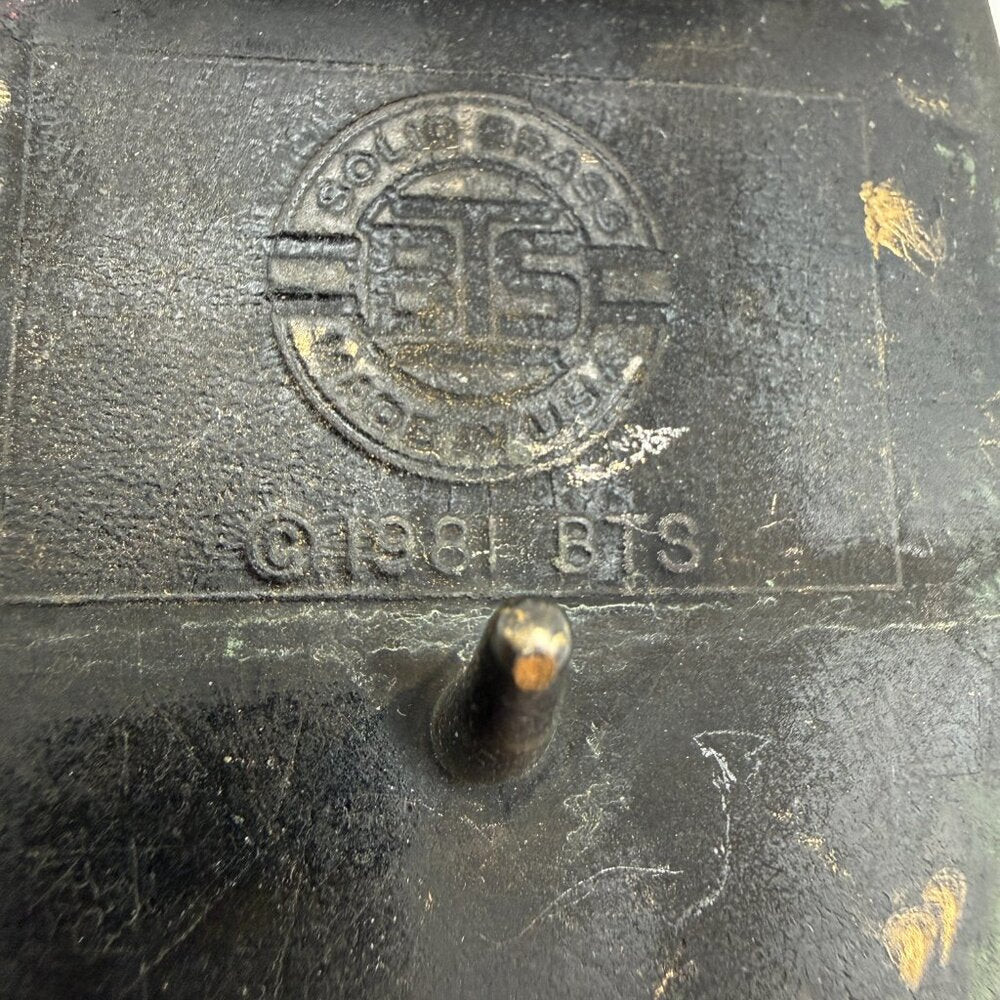 Nice Vintage Colt's Mfg. Co. Police Dept's Bank's Express Co. Belt Buckle