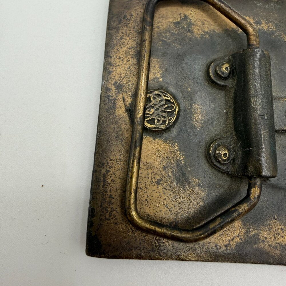 Nice Vintage Colt's Mfg. Co. Police Dept's Bank's Express Co. Belt Buckle