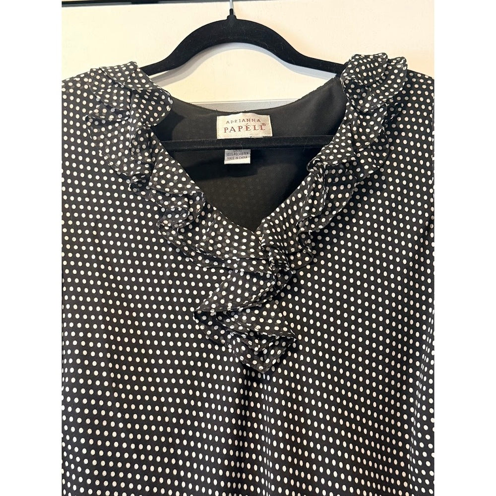 Adrianna Papell Silk Skirt & Blouse 2-Piece Set Ladies Sz 10