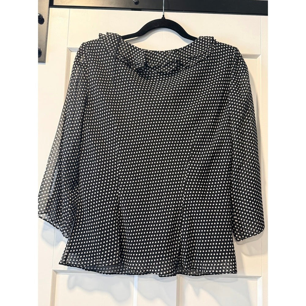 Adrianna Papell Silk Skirt & Blouse 2-Piece Set Ladies Sz 10