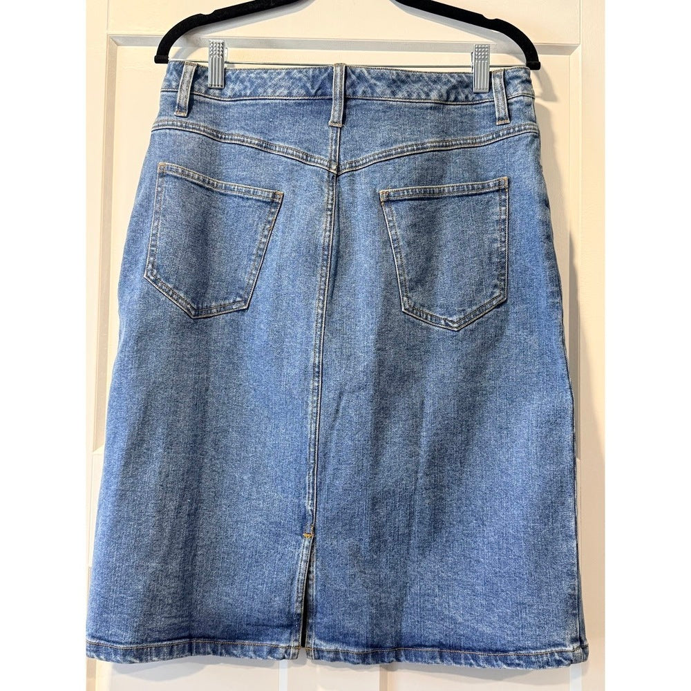 Vintage Chadwick's Denim Pencil Skirt Ladies Size 12