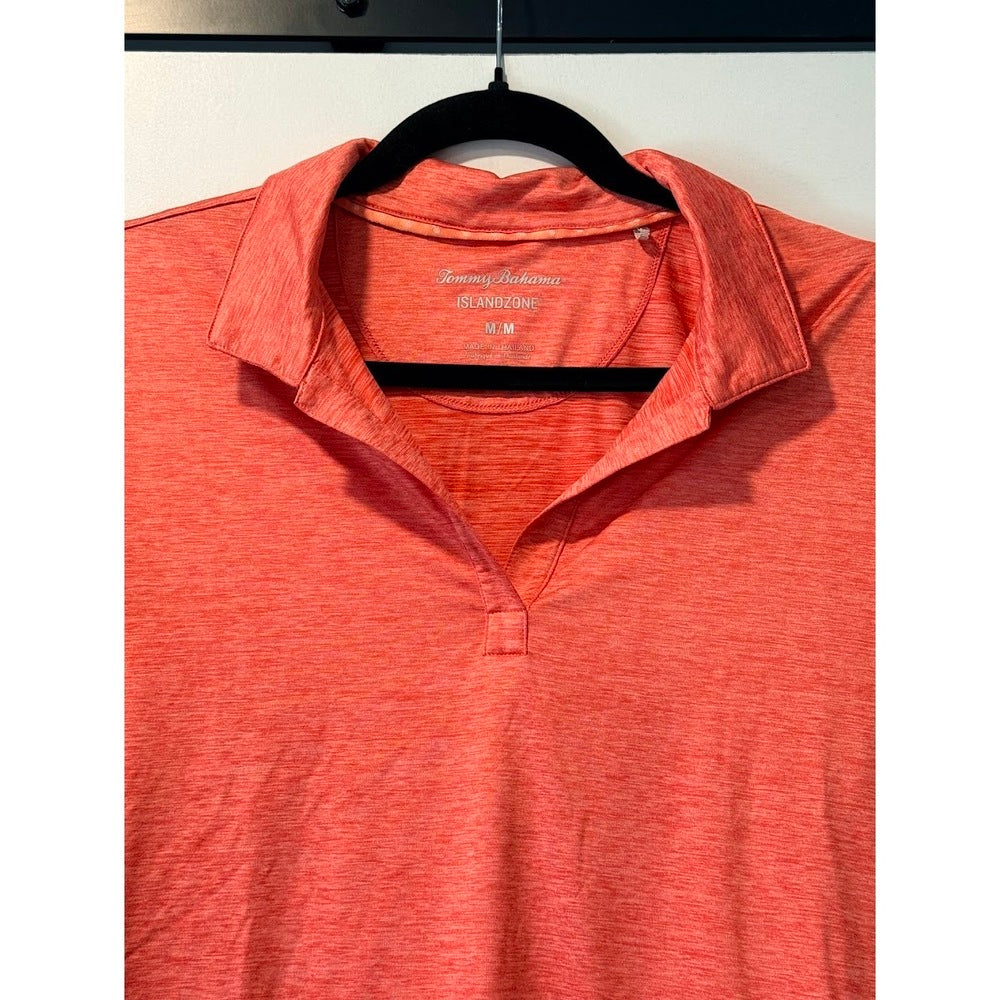 Tommy Bahama Island Zone Dry Fit Coral Short-Sleeve Tee Ladies Medium