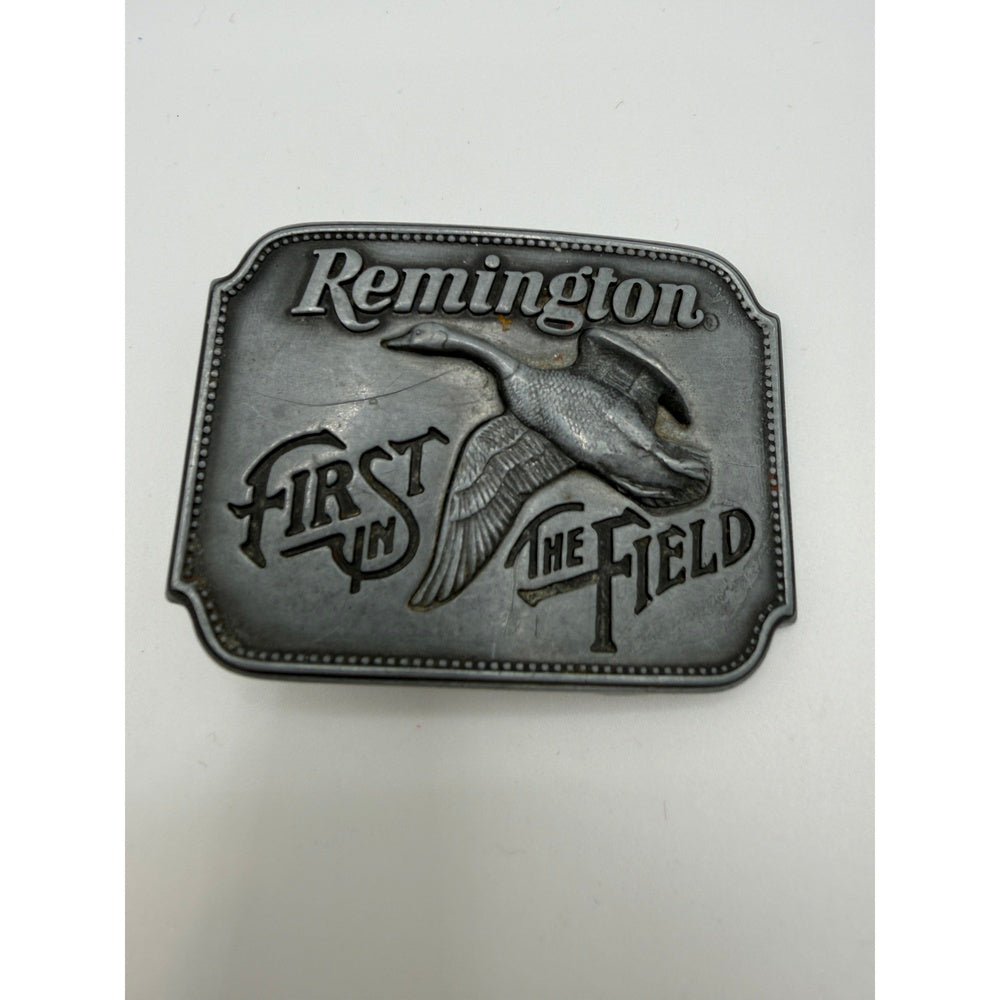 Remington First In The Field Belt Buckle