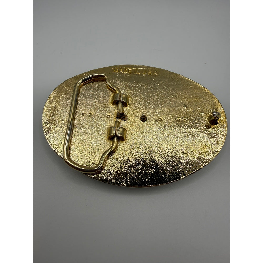 Vintage Golden w/ Precious Stone Belt Buckle