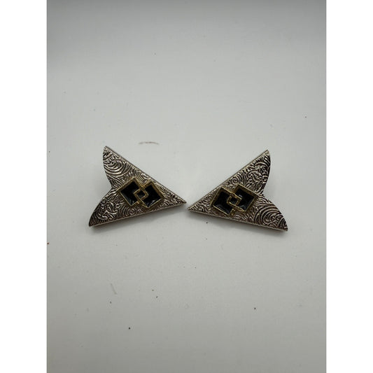 Vintage Silver Shirt Collar Tips
