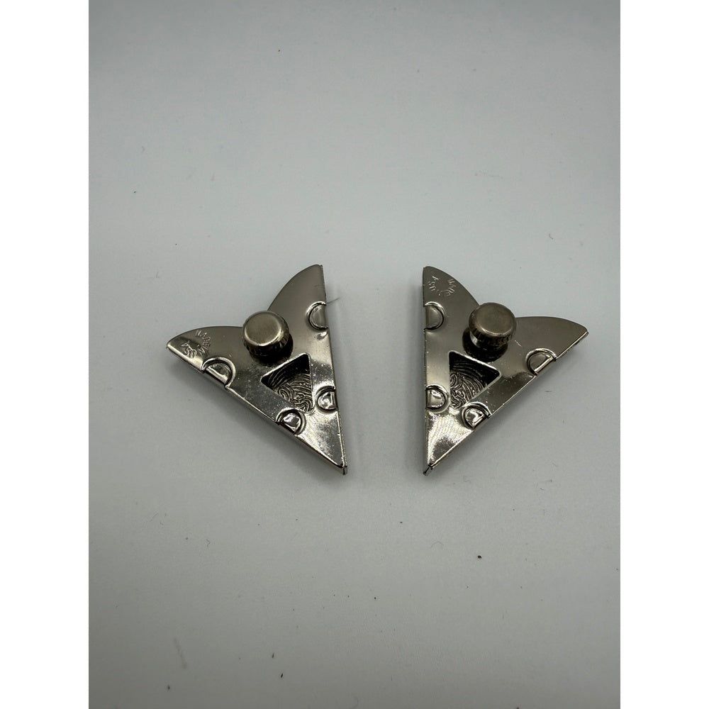 Vintage Silver Shirt Collar Tips