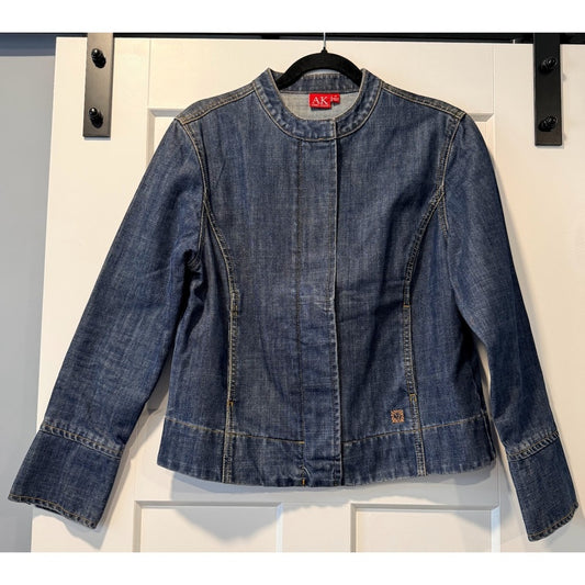 Anne Klein Denim Jean Jacket Ladies Size Medium